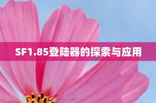 85登陆器的探索与应用图片