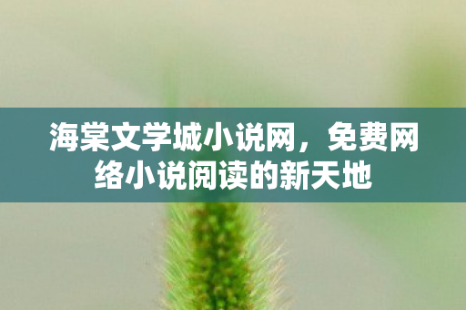 免费网络小说阅读的新天地图片