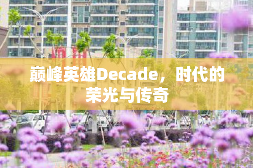 巅峰英雄Decade图片