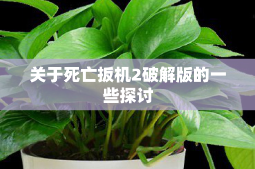 关于死亡扳机2破解版的一些探讨图片