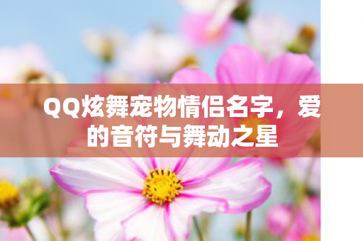 QQ炫舞宠物情侣名字图片