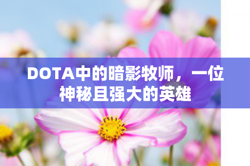 DOTA中的暗影牧师图片
