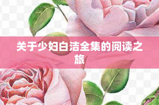 关于少妇白洁全集的阅读之旅图片
