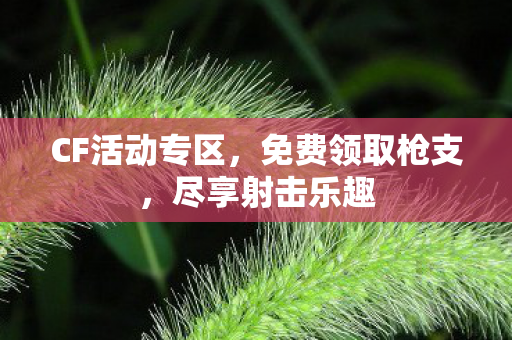 CF活动专区图片