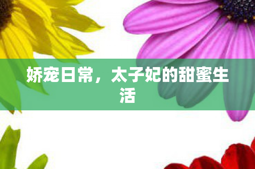 太子妃的甜蜜生活图片