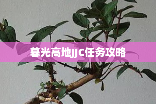 暮光高地JJC任务攻略图片