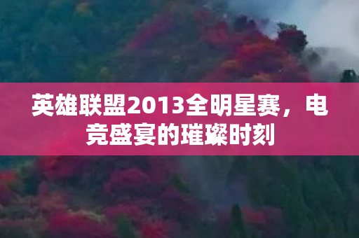 英雄联盟2013全明星赛图片