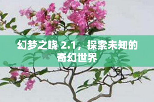探索未知的奇幻世界图片