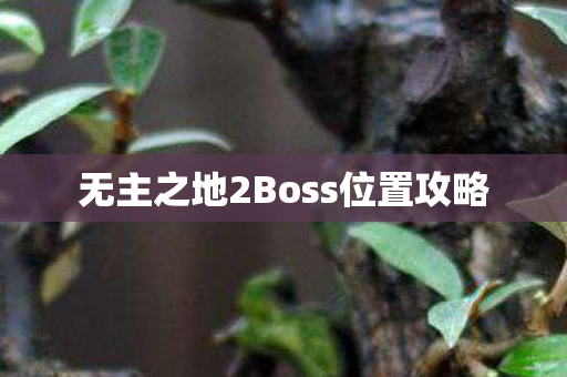 无主之地2Boss位置攻略图片