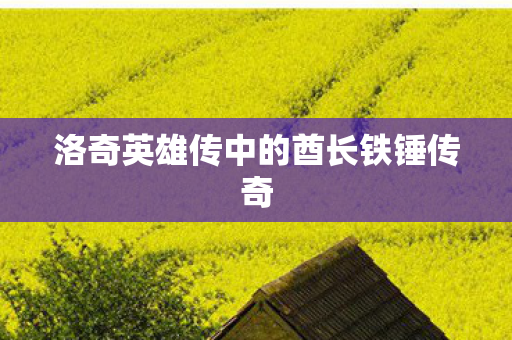 洛奇英雄传中的酋长铁锤传奇图片