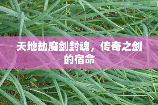 天地劫魔剑封魂图片