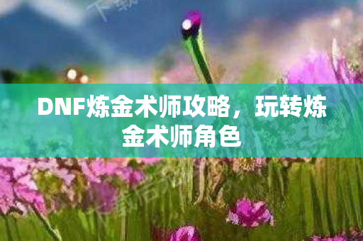 DNF炼金术师攻略图片