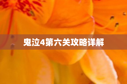 鬼泣4第六关攻略详解图片