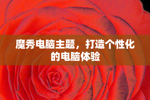 打造个性化的电脑体验图片