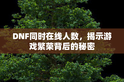 揭示游戏繁荣背后的秘密图片