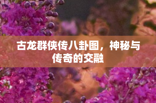古龙群侠传八卦图图片