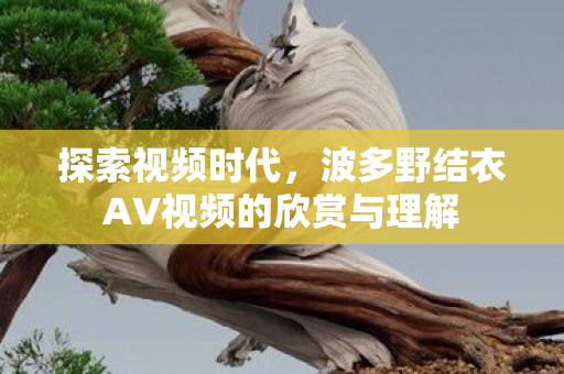 波多野结衣AV视频的欣赏与理解图片