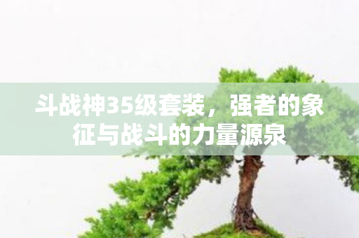 强者的象征与战斗的力量源泉图片