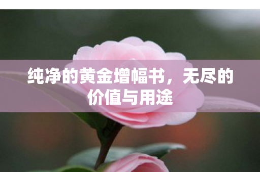 纯净的黄金增幅书图片