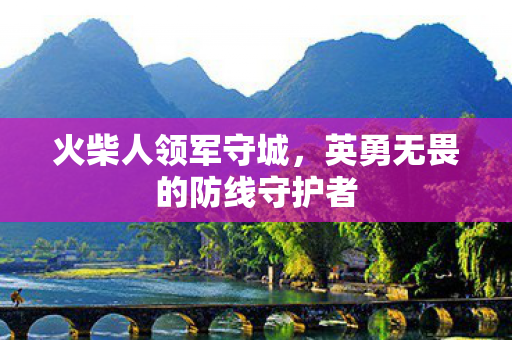 英勇无畏的防线守护者图片