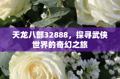 探寻武侠世界的奇幻之旅图片