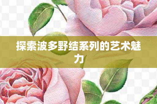 探索波多野结系列的艺术魅力图片