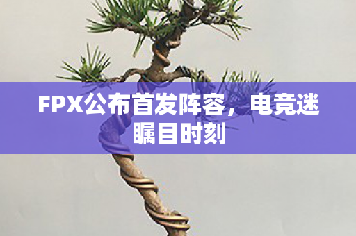 FPX公布首发阵容图片