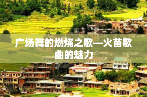 广场舞的燃烧之歌图片