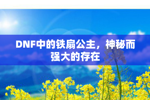 DNF中的铁扇公主图片
