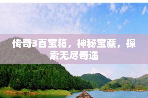 传奇3百宝箱图片