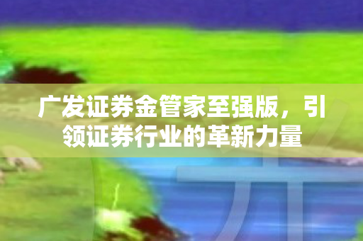 引领证券行业的革新力量图片