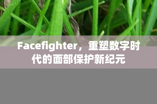 重塑数字时代的面部保护新纪元图片