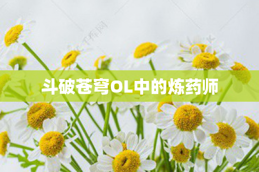 斗破苍穹OL中的炼药师图片