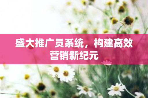 构建高效营销新纪元图片