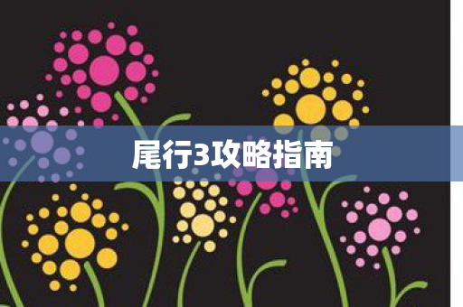 尾行3攻略指南图片