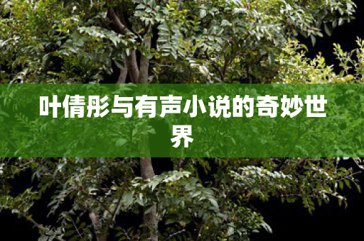 叶倩彤与有声小说的奇妙世界图片