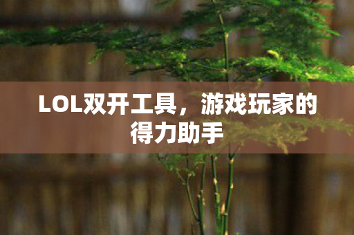 游戏玩家的得力助手图片