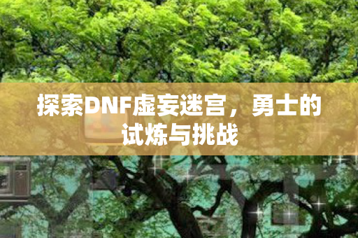 探索DNF虚妄迷宫图片