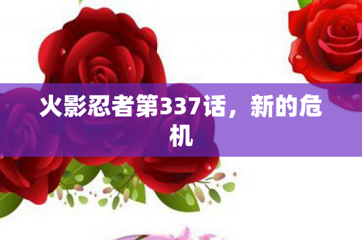 火影忍者第337话图片