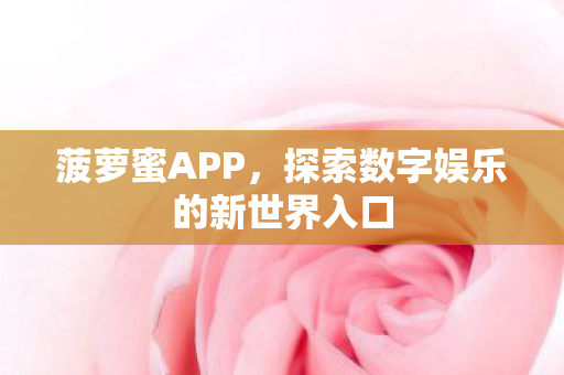 探索数字娱乐的新世界入口图片