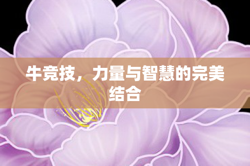 力量与智慧的完美结合图片