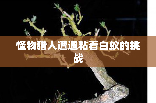 怪物猎人遭遇粘着白蚁的挑战图片
