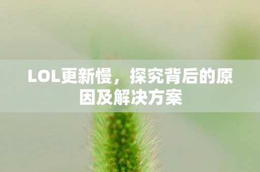 探究背后的原因及解决方案图片