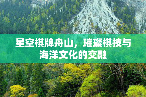 璀璨棋技与海洋文化的交融图片