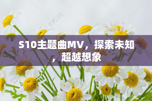 S10主题曲MV图片