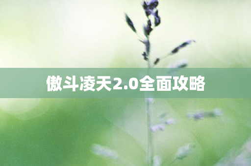 傲斗凌天2图片