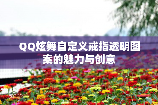 QQ炫舞自定义戒指透明图案的魅力与创意图片