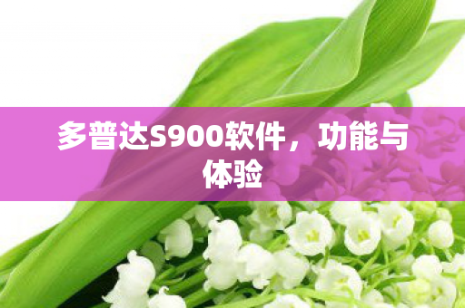 多普达S900软件图片