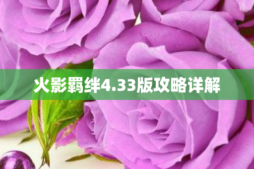 33版攻略详解图片