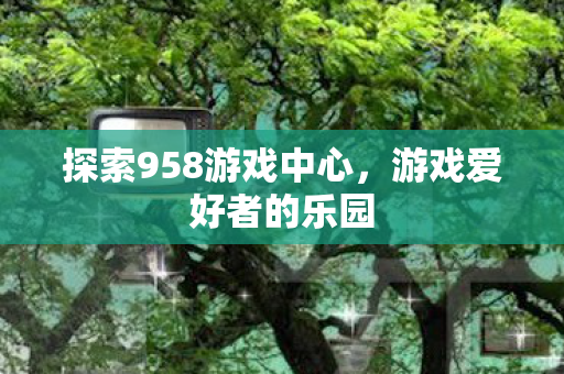 探索958游戏中心图片